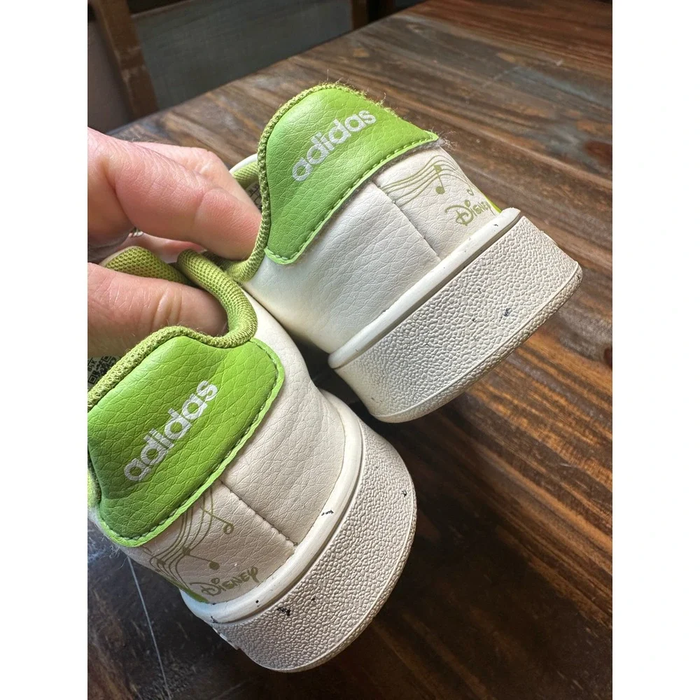 Adidas X Disney Advantage Muppets Trainers Kermit the Frog Sz 9K Toddler Sneaker